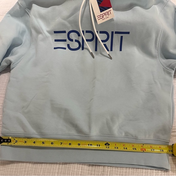 ESPRIT cotton fleece hooded logo sweatshirt
NEW WITH TAGS SIZE S US - Picture 9 of 9